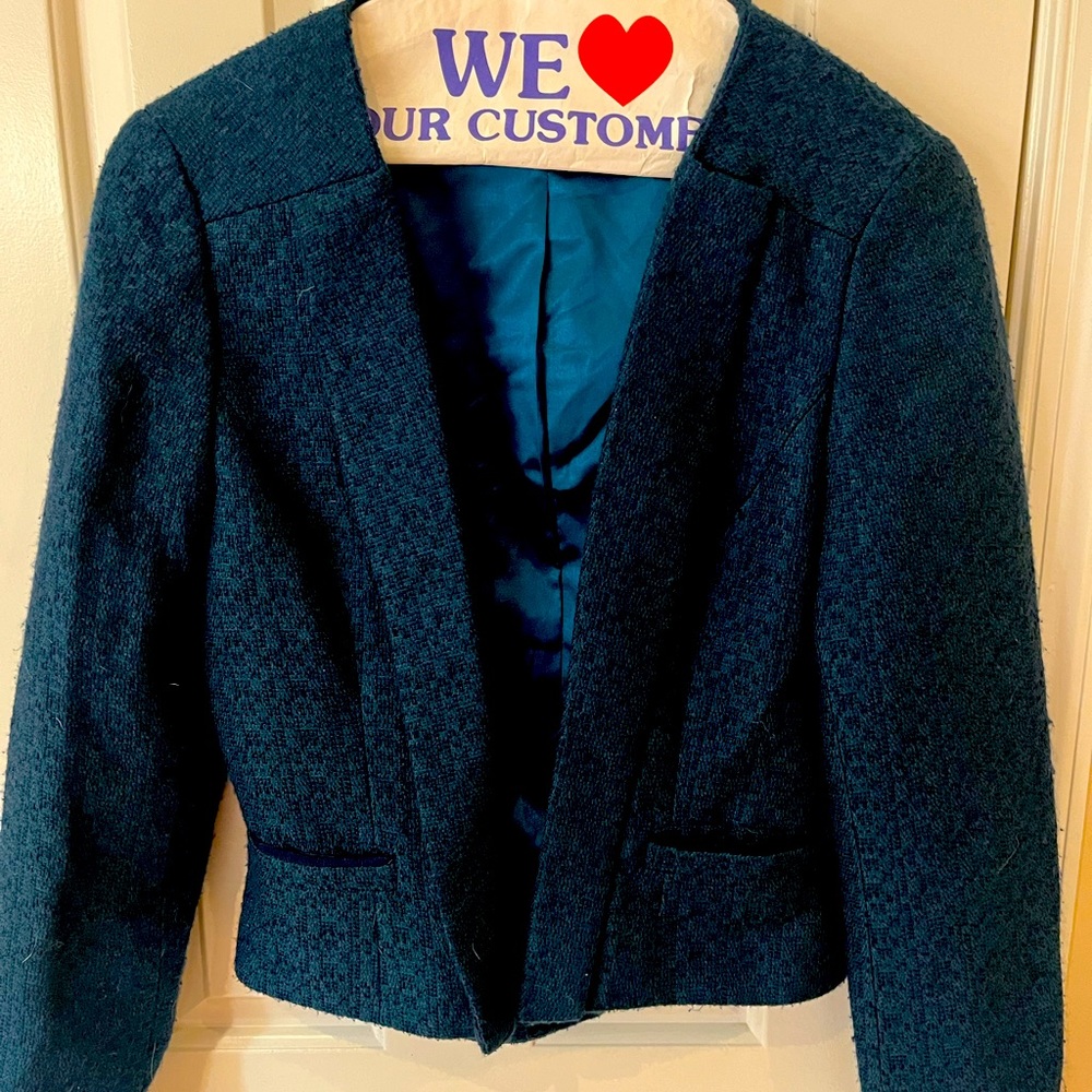 Elie Tahari designer blazer—worn by Julia Louis-Dreyfuss on the set of VEEP